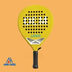 Wholesale 12K Carbon Beach Padel Rackets Hard EVA Padel Racket - Image 1