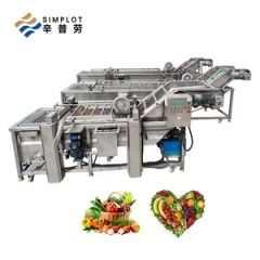 Commercial Large Capacity Bubble Washing Machine Fruit Vegetable Seafood Processing Line Equipment - Image 4