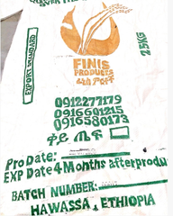 White and Brown Teff Flour and Grain, 5kg-50kg standard bag, and also custom bags as required by the buyer - Image 2