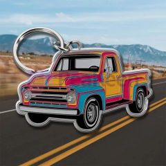 Metal Trucks Logo Designing Keychains Promotional Key Chains Keyrings Key Ring - Image 6