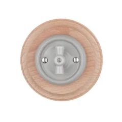 Flush Mounted Ceramic Retro Rotary Electric Wall Switch Style Retro Condition New Origin Fujian Max. Current 10A Trademark - Image 5