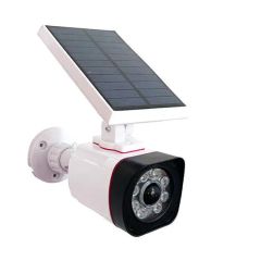 Outdoor Security Camera Solar LED Induction Wall Mounted Remote Control Sensor Lamp - Image 1