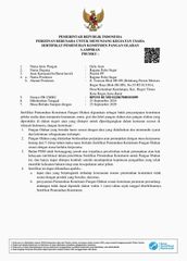 BPOM-RI certificate from CV RAGANATURA GEMILANG