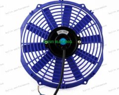14inch 14inch Blue GV-F03 Tube-fin 82W 24V 2.5inch 9A Universal Car Radiator Fan - Image 5