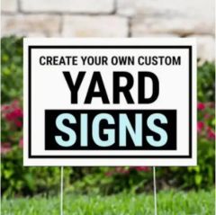 Plastic Corrugated Yard Sign Lawn Sign Road Sign with Real Estate Stake PP Material - Image 2