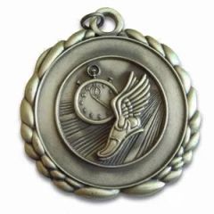 Retro Customized Clock and Watch Shape Medal Origin Dongguan Model NO. M-107 Technique Casting HS Code 8306299000 Usage Promotion Gifts - Image 1