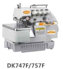 Factory Four Threads Double Needles Overlock Singer Industrial Thread Sewing Machine - Image 1