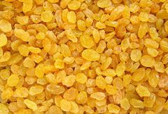 PREMIUM EGYPTIAN GOLDEN RAISINS WITH A BRIGHT GOLDEN COLOR - Image 1