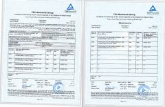 SASO CERTIFICATION certificate of Foshan Colorgres Building Material Co., Ltd. – certificate photo, supplier certificates section