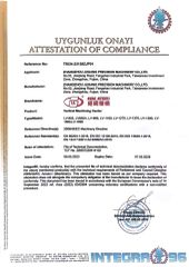 LV series CE Certificate certificate from Xiamen Osail Tek Co., Ltd.