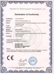 CE 23.6 certificate from Shenzhen Hopestar Sci-Tech Co., Ltd.