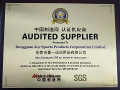 SGS Certificates 2013 certificate from Dongguan Joy Sports Co., Ltd.