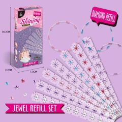 Girls Toy Shiny Magic Nail Rig Hair Patch Rig DIY Hair Tools - Image 6