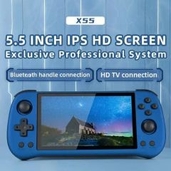 Wholesale X55 5.5 Inch Handheld Game Console Open-Source IPS Screen TV Connect Retro Video Game Player - Image 2