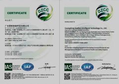 Health and Safety Aspects certificate from Guangdong Xunlian Intelligent Technology Co., Ltd