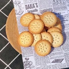 Fresh Milk Sea Salt Star Cookies Biscuits Breakfast 0% Water Shape Star Origin China Flavor Sea Salt Feature Low-fat HS Code 1905310000 - Image 3