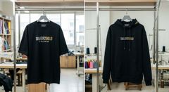 High-Quality Custom Oversized T-Shirts & Heavyweight Streetwear Hoodies – product photo 1, product detail gallery