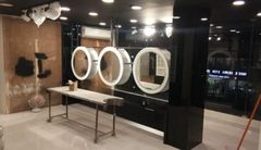 Wood Salon Interior Designing Service Material Wood Condition New Work Done Wood Work & Furniture, False Ceiling/POP Available Services Salon Interior Designing - Image 1