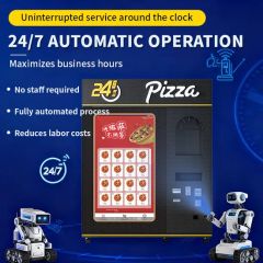 Automatic Frozen Pizza Vending Machine with Credit Card Reader Technology - Image 3