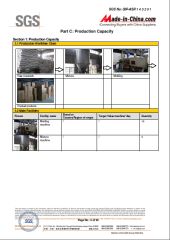 SGS-Supplier Assessment Report certificate from Taizhou Kedi Plastic Co., Ltd.