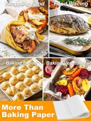 Wholesale High Temperature Food Grade Greaseproof Baking Parchment Sandwich Rice Wrapping Paper Customized - Image 3