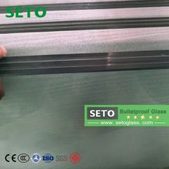 Third-Party Tested High-Transparency Custom Laminated Bulletproof Glass Multi-Layer Composite Safety Glass for Bank Jewelry Counters Partition Door Window - Image 5