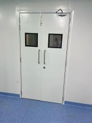 Clean Room Doors Hardware SS 304 Door Width 900 mm Door Height 2200 mm Fire Rating 120 Min Door Type Single Leaf View Panel Small - Image 2