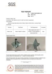 TEST REPORT certificate of Shandong Huayou Steel Co., Ltd. – certificate photo, supplier certificates section