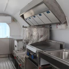 Airstream Food Truck Coffee Steel Concession Food Trailer with Full Kitchen Equipments - Image 6