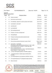 SGS Test Report 9 certificate from Eiffel Medical Supplies Co., Ltd.