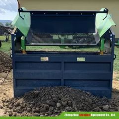 Topsoil Vibrating Screen Topsoil Vibration Sieve Stone Sand Vibrating Screen - Image 5