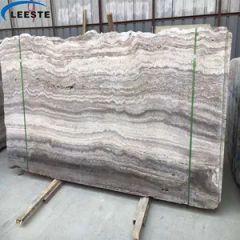 Silver Travertine Slab Grey Travertine Slab Color Wood Origin China Size 600x600mm Thickness 18mm HS Code 68029190 Trademark - Image 6