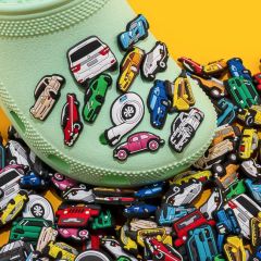 Wholesale New Arrival Custom PVC Trucks Shoe Decorations Thick 3mm Origin Fujian Model NO. HYB Weight 2g/Piece Custom Style - Image 4