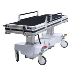 Smart Electric Transfer Trolley Hospital Mobile Bed Medical Patient Transport Nursing Bed - Image 2