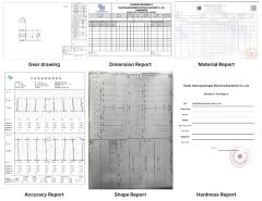 gear report certificate from Tianjin Haorongshengye Electrical Equipment Co., Ltd.