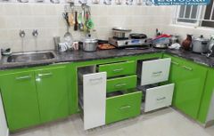 PVC Modular Kitchen - Image 1