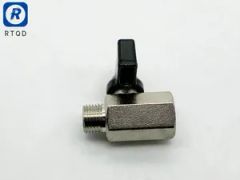 Pneumatic Mini Ball Valve 2 Thread 3 Thread 4 Thread Inner and Outer Teeth Switch Valve Brass Mini Ball Valve Jfl Series - Image 4