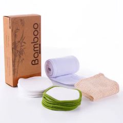 Make up Organic Washable Reusable Cotton Rounds Origin China Trademark RIWAY Model NO. OEM/ODM HS Code 6307100000 Material 100% - Image 1