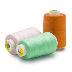 Good-Quantity 100% Polyester Textile Sewing Threads - Image 6