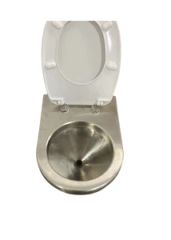 Custom Production Deep Drawing Stainless Steel Vacuum Toilet Bowl - Image 4