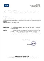 MSDS of Liquid Hand Soap certificate of Hebei Nana Trading Co., Ltd. – certificate photo, supplier certificates section