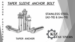 Stainless Steel Anchor Bolts, Packaging Type: Box, for Industrial - Image 1