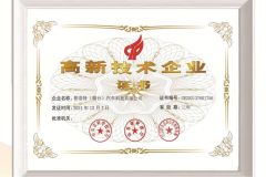 High Tech Enterprise of Shandong Province.ny certificate from Prota(Yantai)Auto Technology Co., Ltd.