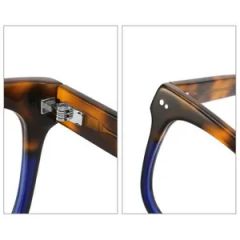 Va-5001 Acetate Wide-Leg Large Frame Glasses Square Frame - Image 2