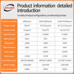 Tdp-6t Small Pharmaceutical Machine Single Punch Tablet Press Tablet Press Machine - Image 5