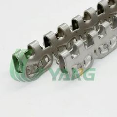 UYANG Butterfly Belt Fastener Silver 1Y MOQ100 15D Color Silver Origin China HS Code 7326909000 Transport Package Boxes Head Type Belt Fastener - Image 4