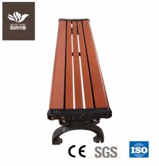 WPC Waiting Bench Chair with Aluminum Frame Fixed Fixed Fireproof B1 Rotary Fixed Condition New Trademark Senyu Color - Image 2