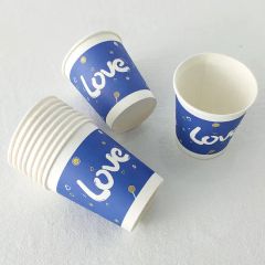 Hot Beverage Laminating Permeability Single Wall Thermal Insulation Paper Cups - Anhui Blum Paper & Plastic Co., Ltd.