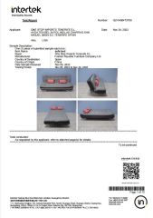 Test certificate certificate of Foshan Riyuehe Furniture Co., Ltd. – certificate photo, supplier certificates section