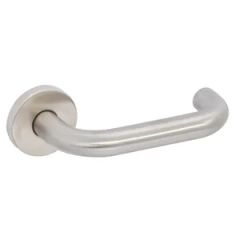 High Quality BS En1906 Grade 4 SUS304 Stainless Steel Entry Round Rose Interior Door Lever Handle - Wuxi GMB International Corporation